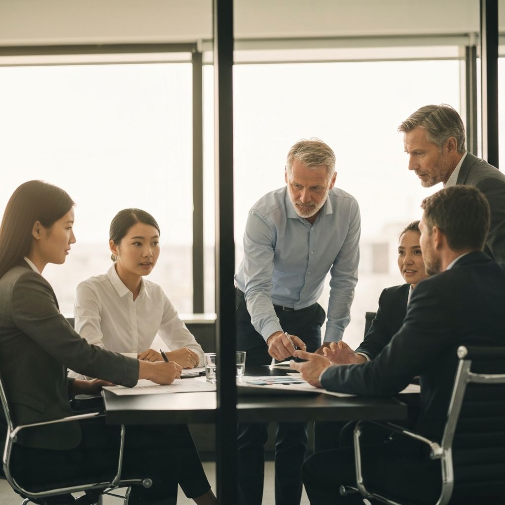 NNEA Solutions team collaborating on financial strategy